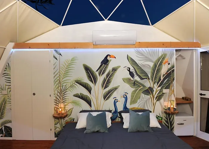 Luxusní stan Melograno Bubble Glamping *